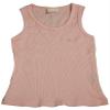 ave.blu - Little Girls' Ribbed Tank Top with Emboidered Logo, Pink 3028-4 view 1