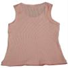 ave.blu - Little Girls' Ribbed Tank Top with Emboidered Logo, Pink 3028-4 view 2