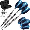 Viper by GLD Products Astro 80% Tungsten Soft Tip Darts with Storage/Travel Case, Black Rings, 16 Grams (21-3279-16) view 1