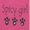 Pink Spicy Girl Dog T-Shirt from Casual Canine *Size: Large, #ZW434-L view 2