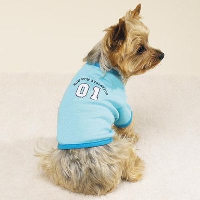 Blue Bow Wow Athletics Dog Shirt, Size: X-Large, #ZW438 XL