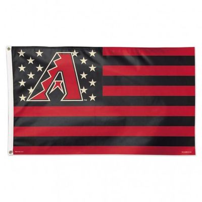 WinCraft MLB Arizona Diamondbacks 02706115 Deluxe Flag, 3' x 5'