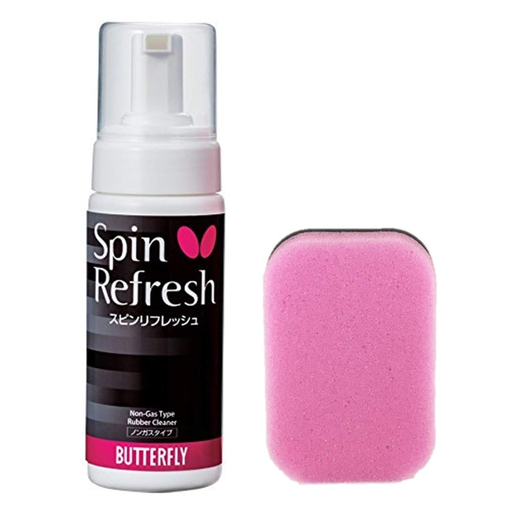 Butterfly Table Tennis Racket Care Kit | Includes: 1 Ping Pong Paddle Cleaner + 1 Table Tennis Rubber Cleaner Sponge | Great Table Tennis Racket Cleaner Kit