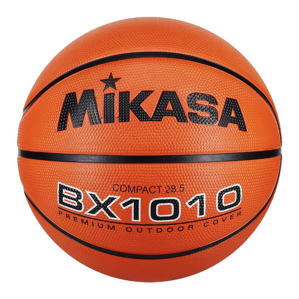 Mikasa BX1010 Premium Rubber Basketball (Compact Size)