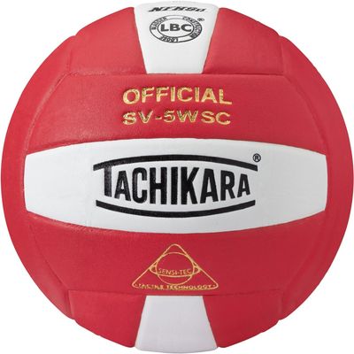 Composite SV-5WSC Volleyball Red/White (EA)
