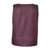 Adult Poly Mesh Reversible Tank (Maroon/ White) (Medium) view 3
