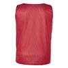 Adult Poly Mesh Reversible Tank (Red/ White) (Medium) view 3