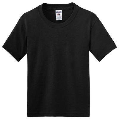Jerzees Youth 5.6 oz. DRI-POWER ACTIVE T-Shirt L BLACK
