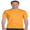 Hanes Mens TAGLESS ComfortSoftCrewneck T-Shirt,Gold,Large view 1