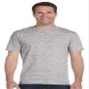 Hanes Mens TAGLESS ComfortSoftCrewneck T-Shirt,Light Steel,XLarge view 1