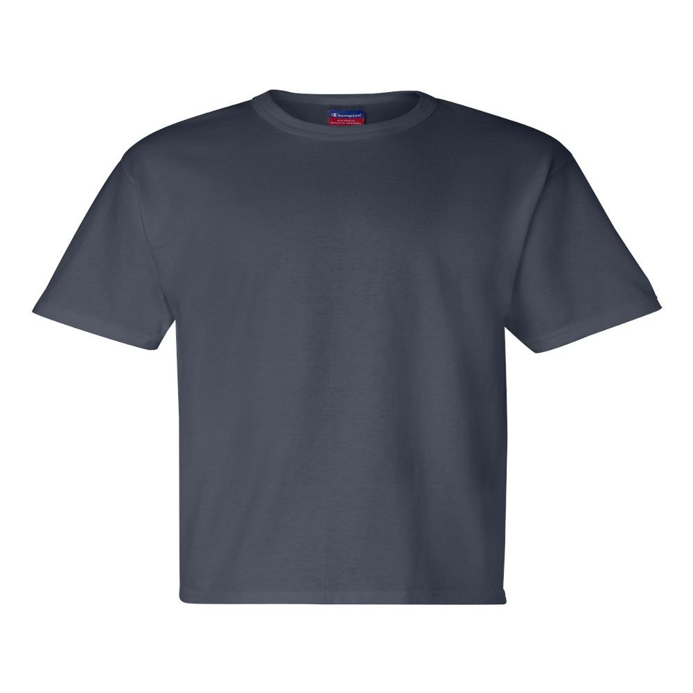 Champion Men's Heritage Tee,Navy,X-Large