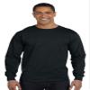 Hanes Men's Beefy-T Long-Sleeve T-Shirt 3XL Black view 1