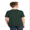 Hanes Heavyweight 50/50-50/50 Cotton Poly 5.5-Ounce T-Shirt. 5370, Forest Green S view 2