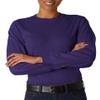 Jerzees Men's Heavyweight Blend 50/50 Long Sleeve T-Shirt (Deep Purple, Medium) view 1