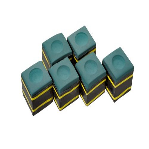 Mike Massey Billiards Pool Cue Chalk-Blue, 12 Sets of 6 Pieces