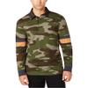 American Rag Men's Camo Rugby Shirt Green Large view 1