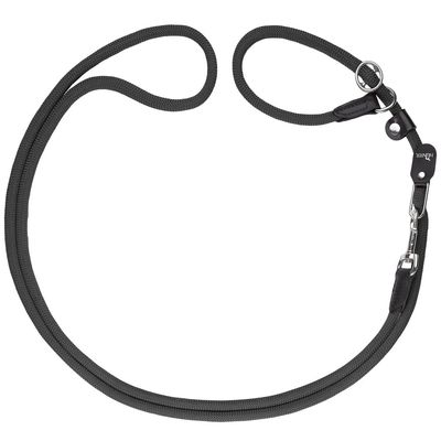 HUNTER Freestyle Retriever-Training Lead with Stop Ring, Size 10/260, Black