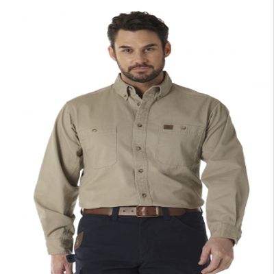 WranglermensLogger Twill Long Sleeve Workshirt