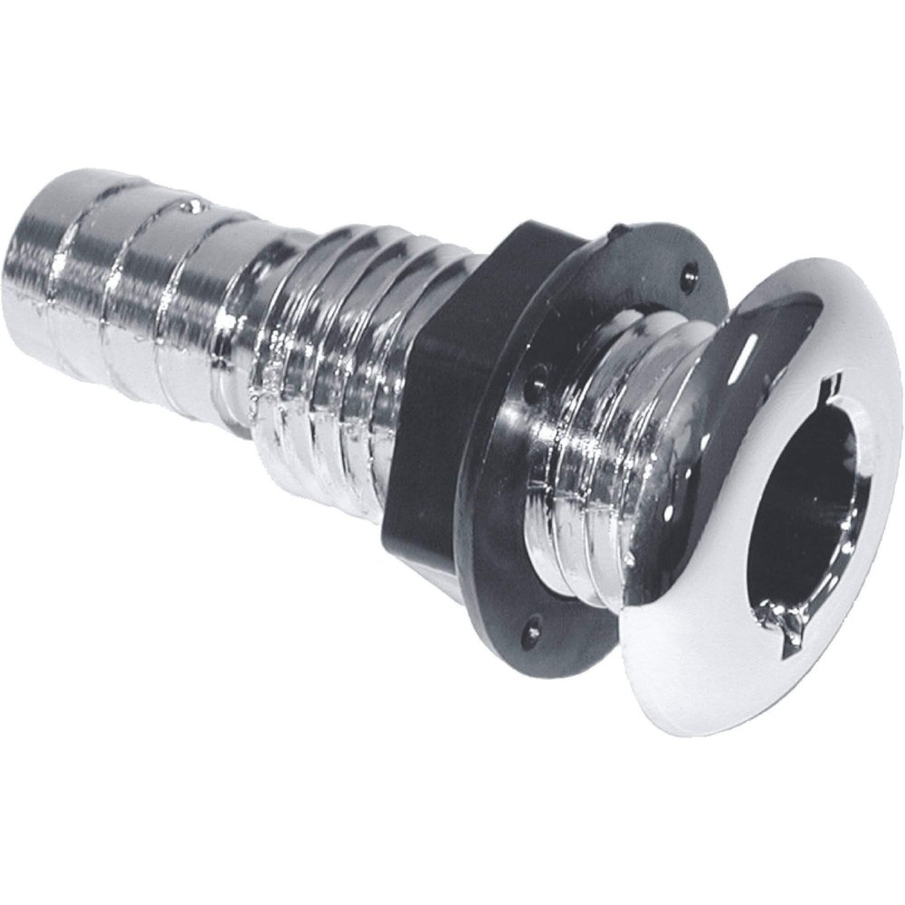 SEACHOICE Thru Hull 1-1/8" Chrome Plated Plastic