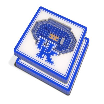 YouTheFan NCAA Kentucky Wildcats 3D StadiumView Coasters - Rupp Arena