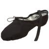 Capezio Men's Canvas Romeo Ballet Shoe, Black, 10 W view 1