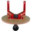 Balazs i-Box Speed Bag Platform  Professional Adjustable Wall Mount w/Quiet Pro Level III Swivel | 24 Heavy-Duty Steel & Hardwood Drum | Made in USA | Boxing & Home Gym Training (Red)