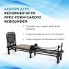 AeroPilates Reformer 651 with Free-Form Cardio Rebounder - Pilates Reformer Workout Machine for Home Gym - Up to 300 lbs Weight Capacity view 2