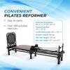 AeroPilates Reformer 651 with Free-Form Cardio Rebounder - Pilates Reformer Workout Machine for Home Gym - Up to 300 lbs Weight Capacity view 3