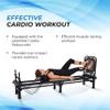 AeroPilates Reformer 651 with Free-Form Cardio Rebounder - Pilates Reformer Workout Machine for Home Gym - Up to 300 lbs Weight Capacity view 4