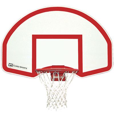 Gared Steel Fan Shaped Rear Mount Backboard w/ Goa