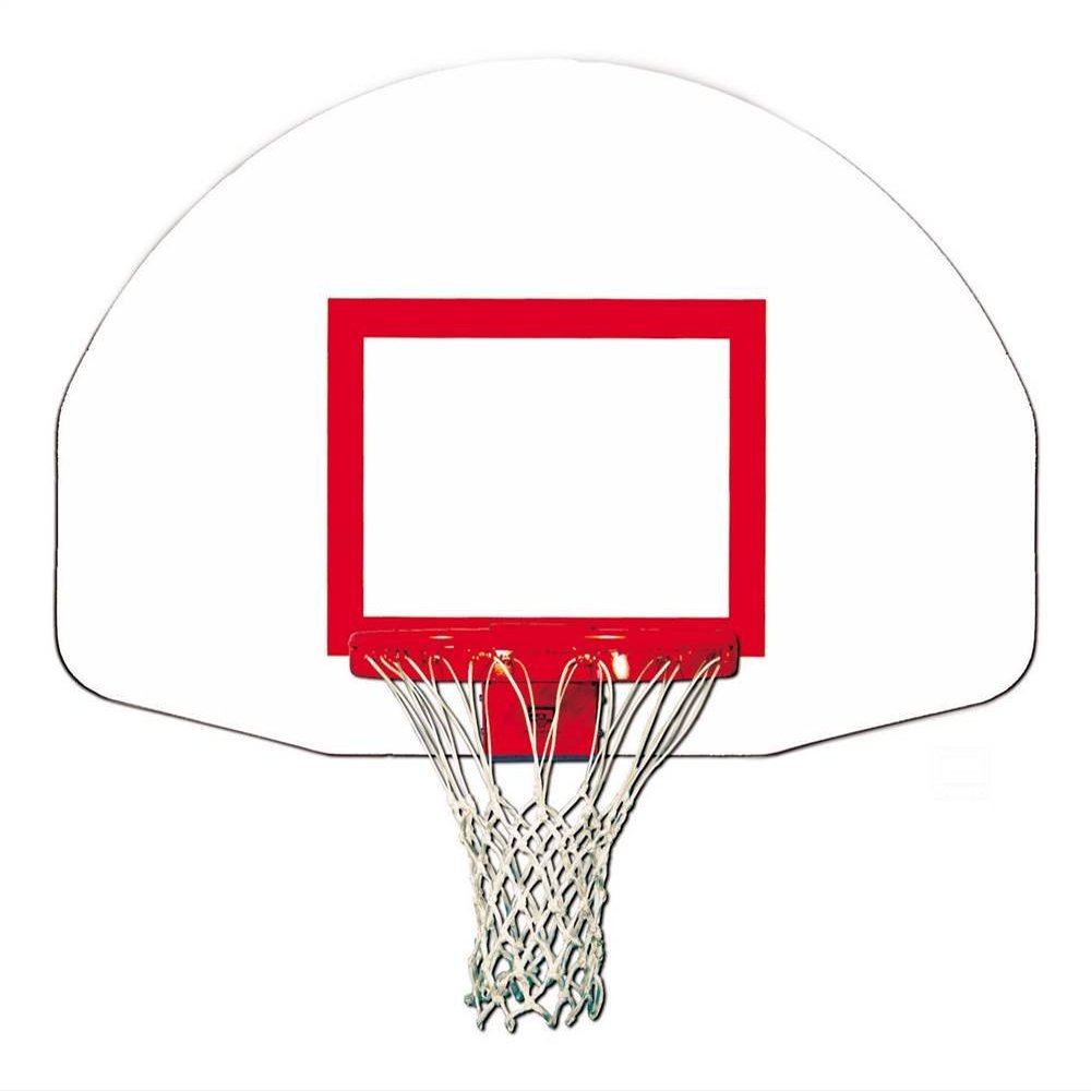 Front Mount Steel Backboard w Target and Border