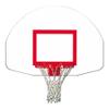 Front Mount Steel Backboard w Target and Border view 1