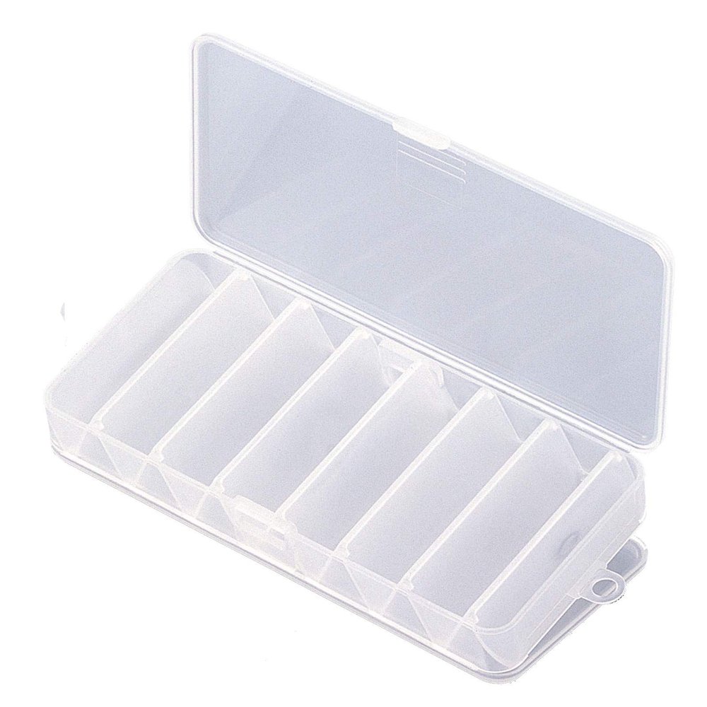 Meiho Tackle Box Reversible 85 190 x 85 x 31 mm Clear