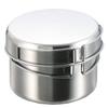 Captain Stag M-5511M-5511 Barbecue Pot, Stainless Steel Ramen Cooker, 6.6 gal (2 L) view 2