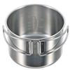 Captain Stag M-5511M-5511 Barbecue Pot, Stainless Steel Ramen Cooker, 6.6 gal (2 L) view 3