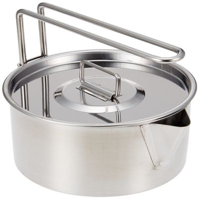 Captain Stag Camping Kettle, Pot, Camping Cooker, 30.4 fl oz (900 ml) M-7726