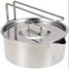 Captain Stag Camping Kettle, Pot, Camping Cooker, 30.4 fl oz (900 ml) M-7726 view 1