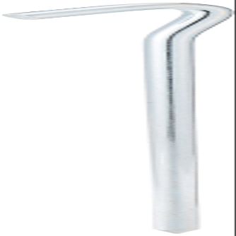 Captain Stag M-8394 Round Steel Pegs, 10.4 inches (26.5 cm), Set of 5