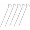 Captain Stag M-8396 Round Steel Pegs, 7.5 inches (19 cm), Set of 5 view 1