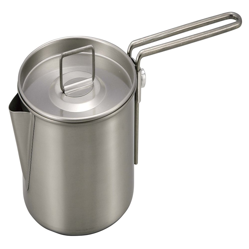 Captain Stag M-9082M-9082 Titanium Kettle Cooker for Barbecue Pot, 30.4 fl oz (900 ml)