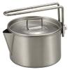 Captain Stag M-9082M-9082 Titanium Kettle Cooker for Barbecue Pot, 30.4 fl oz (900 ml) view 2