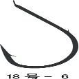 Gamakatsu 18-6 Round Seigo with Thread with Ken (White)