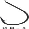 Gamakatsu 18-6 Round Seigo with Thread with Ken (White) view 1
