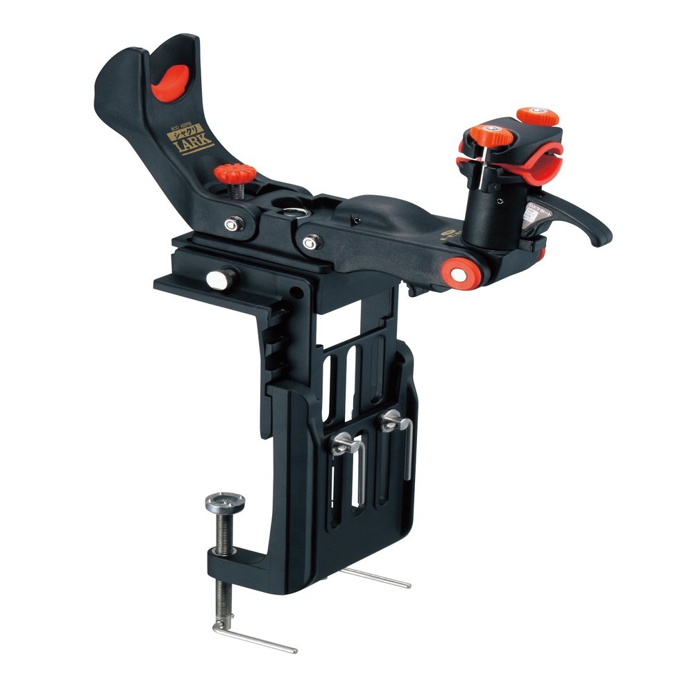 Daiichi Seiko 01028 Shakriller Clong Rod Holder, Black