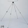 Daiichi Seiko Rod Holder (Rod Holder) Surf Quad Leg No. 3 Fishing Black view 2