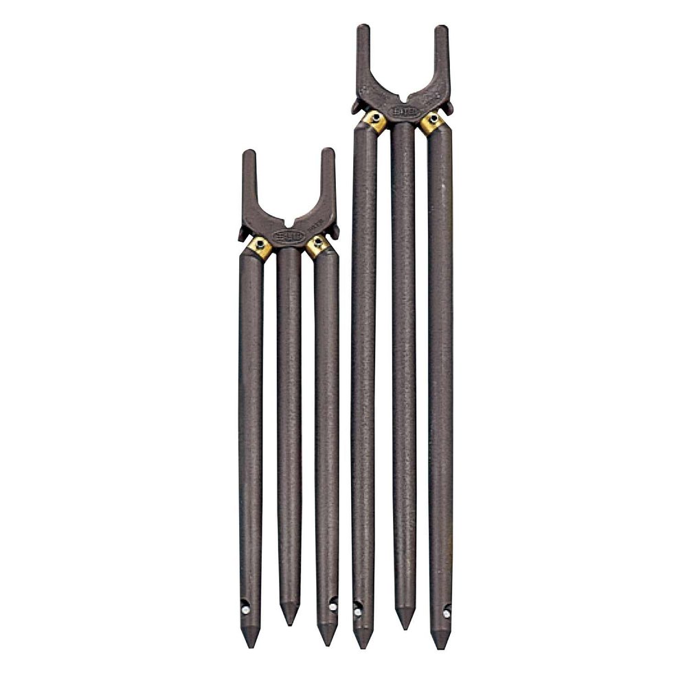 Daiichi Seiko 12036 Rod Holder, Rod Holder, Chibi Tripod, Set of 2, Black