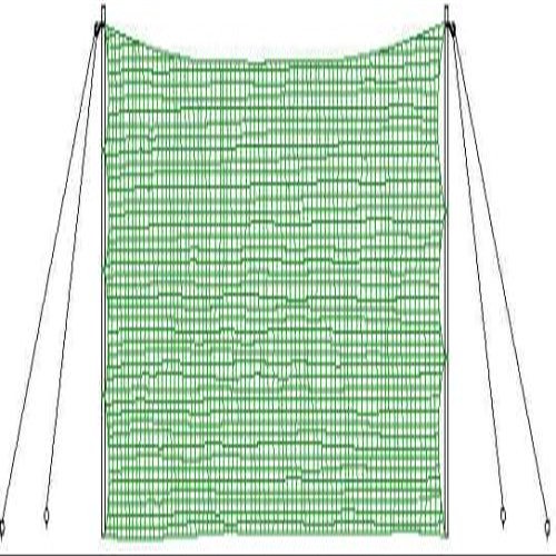 SSK SN017G Baseball Ground Equipment Back Net Green