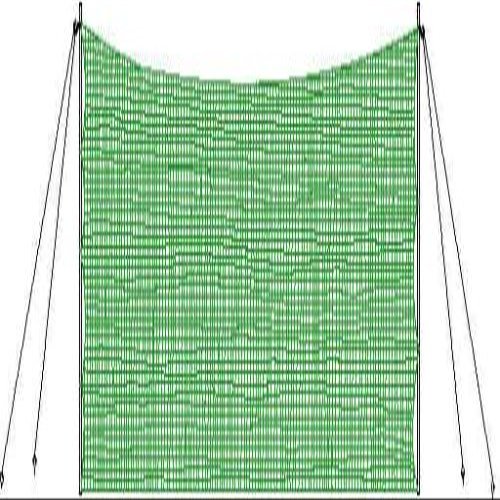SSK (Esuesukei) Baseball Ground Equipment Back net Green SN019G