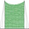 SSK (Esuesukei) Baseball Ground Equipment Back net Green SN019G view 1