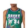 Adult Ray Allen Milwaukee Bucks Mitchell & Ness NBA Green Throwback Swingman Jersey - Men's view 3